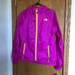 The north face rain jacket